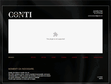 Tablet Screenshot of centromodaconti.com